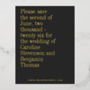Search for gold foil save the dates Elegant