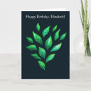 Search for nature lover birthday cards Botanical