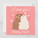 Search for polar bear valentines day cards Kawaii