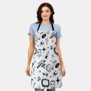 Search for cartoon art aprons Colourful