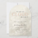 Search for clouds baby shower invitations Little piece of heaven