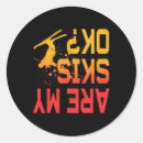 Search for downhill skiing stickers Snow