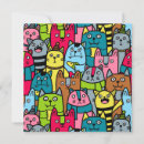 Search for funny cat christmas invitations Winter