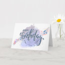 Search for abstract watercolor birthday cards Friend