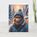 Search for bigfoot christmas cards Sasquatch
