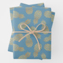 Search for blue and gold wrapping paper Floral