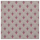 Search for art deco fabric Red