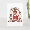 Search for cat pun christmas cards Kitty