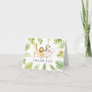 Search for jungle thank you cards Safari