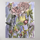 Search for english rose painting posters Pink roses