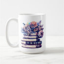 Search for reading coffee mugs Floral
