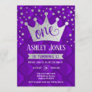 Search for royal 1st birthday invitations Crown
