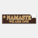 Search for namaste bumper stickers New age