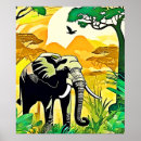 Search for jungle elephant posters Wild animal