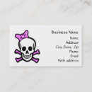 Search for skeleton bones business cards Pirate