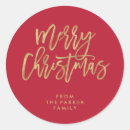 Search for classy stickers Merry christmas