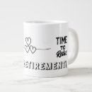 Search for time to relax mugs Retirement
