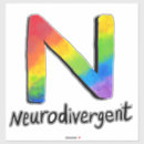 Search for adhd awareness stickers Neurodiverse