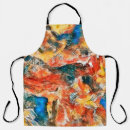 Search for modern art aprons Colourful