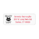 Search for cat love return address labels Kitty