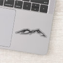 Search for mountain climbing stickers Skiing
