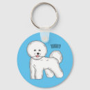 Search for bichon frise key rings Dog