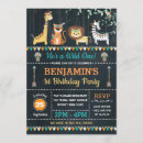 Search for tribal 1st birthday invitations Woodland