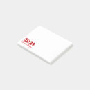 Search for new year post it notes Red