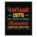 Search for 1975 posters 50 years old