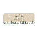 Search for cold return address labels Evergreen
