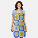 Search for blue and yellow aprons Stylish