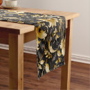 Search for blue gold table runners Black