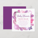 Search for girly baby shower invitations Boho