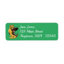 Search for cartoon dog return address labels Canine