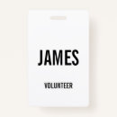 Search for event volunteer id badges Staff