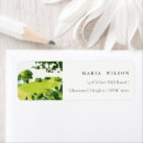 Search for hill return address labels Watercolor