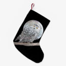 Search for owl christmas stockings Snowy