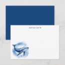 Search for whale note cards Watercolor