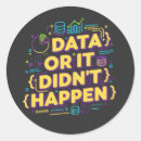 Search for data nerd stickers Analyst