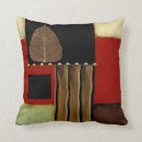 Search for contemporary art cushions Red