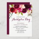 Search for australia invitations Floral