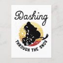 Search for dashing postcards Snow