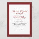 Search for maroon border invitations Formal