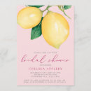 Search for pink lemonade bridal shower invitations Summer