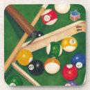 Search for billiards coasters Cue