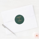 Search for hand lettered wedding stickers Gold