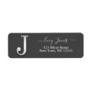 Search for initial name return address labels Letter