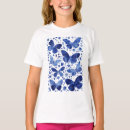 Search for blue butterfly tshirts Watercolor