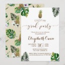 Search for leaves graduation invitations Greenery