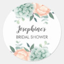 Search for succulent bridal shower stickers Boho